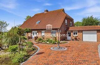 Einfamilienhaus kaufen in 26736 Krummhörn, Top gepfl. Einfamilienhaus mit großem Sommergarten und freiem Deichblick in sehr ruhiger Sackgassenl