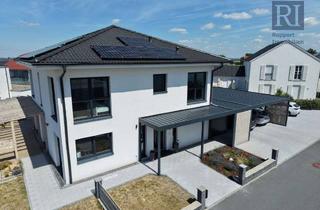 Haus mieten in 97348 Rödelsee, Modernes Neubau-Einfamilienhaus mit Doppelcarport und großer Terrasse (Energieklasse A+ und PV)