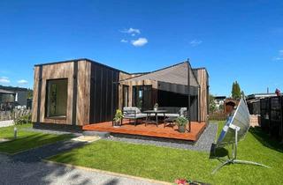 Haus mieten in Heberbaude, 38723 Seesen, Neubau: Modernes Tiny Chalet mit Terasse & Garten am Harzrand