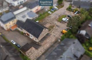 Gewerbeimmobilie kaufen in 55469 Simmern, Vielseitiges Gewerbeobjekt mit Werkstatt/Hallen, Doppelgarage und großem Hofareal