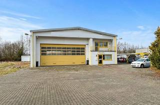 Gewerbeimmobilie kaufen in 09224 Mittelbach, Nahe Chemnitz | Vielseitige Halle mit Büro und Freifläche in Mittelbach zum Kauf!