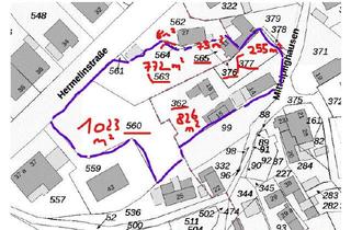 Grundstück zu kaufen in Hermelinstrasse, 42657 Solingen, Das Grundstück befindet sich in einer ruhigen Wohnlage von Solingen