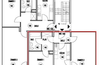 Wohnung kaufen in 10315 Friedrichsfelde, Top-Floor in Friedrichsfelde: 2-Zi.-DG-Wohnung mit Loggia, langjährig vermietet