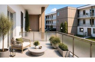 Wohnung kaufen in 91522 Ansbach, Zwei Balkone - Mitten in der Stadt: 3-Zimmer-Wohnung im Marius Quartier
