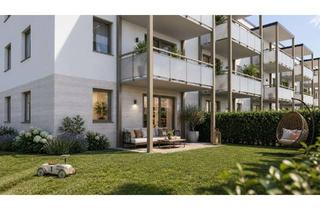Wohnung kaufen in 91522 Ansbach, 3-Zimmer-Wohnung mit großem Garten im Marius Quartier