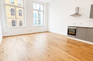 Wohnung kaufen in 04105 Zentrum-Nord, Außergewöhnliche Singlewohnung mit Küche am Rosental - bezugsfrei