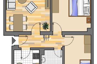 Wohnung mieten in Schiernfeldstraße 6 c, 45699 Herten, Demnächst frei! 3-Zimmer-Wohnung in Herten Disteln