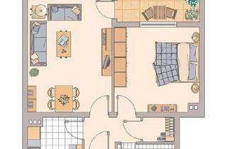 Wohnung mieten in Zur Eiche, 42899 Remscheid, 2 Zimmer mit eigenem Garten und neuem Bad