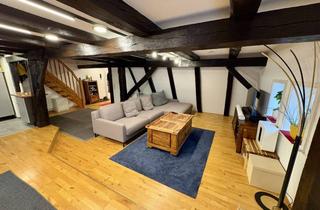 Wohnung mieten in Badgasse 21, 71083 Herrenberg, Wohnen mit Charakter: 2ZKB 84qm Fachwerk Altstadt Herrenberg, möbliert