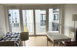 Wohnung mieten in Eisenbahnstr. 20, 88048 Friedrichshafen, 1-Zimmer-Appartement, möbliert mit Balkon in Friedrichshafen Fischbach