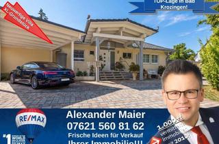 Haus kaufen in 79189 Bad Krozingen, Großzügiger Bungalow mit traumhaftem Garten in ruhiger Wohnlage von Bad Krozingen, ELW-Wohnung!