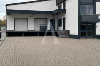 Gewerbeimmobilie mieten in 53773 Hennef, LAGERHALLE MIT BÜRO IN HENNEF | 5 M UKB | RAMPE & EBENERDIG | AUTOBAHNNAH | ANGERMANN NRW