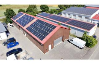Gewerbeimmobilie kaufen in 89186 Illerrieden, Attraktive Lagerhalle nähe A7 mit einer Rendite von 5,2 % (inkl. PV Anlage) in Illerrieden-Wangen!