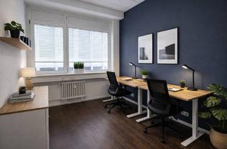 Büro zu mieten in 60314 Ostend, Ostend Bürofläche: 24/7 Zugang, Highspeed Internet, Postservice