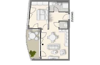 Wohnung kaufen in 74189 Weinsberg, 2-Zi. Wohnung - 1.OG | Neubautraum - 4living Weinsberg