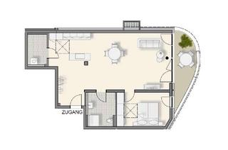 Wohnung kaufen in 74189 Weinsberg, 2-Zi. Erdgeschoss Wohnung | Neubautraum - 4living Weinsberg