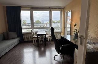Immobilie mieten in 60596 Sachsenhausen, Schöne 1 Zi.-Wohnung mit Aussicht und Privatsphäre mitten in der Stadt