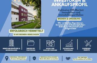 Immobilie kaufen in 28211 Ostertor, OFF-MARKET INVESTMENTS!!!