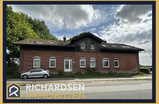 Mehrfamilienhaus kaufen in 25917 Achtrup, Mehrfamilienhaus mit 5, zum Teil vermieteten Wohnungen, auf großem Grundstück in Achtrup