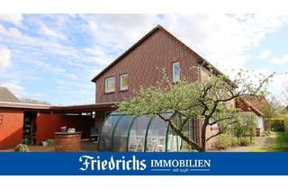 Einfamilienhaus kaufen in 26188 Edewecht, Attr. Einfamilienhaus m. Wintergarten, Carport u. Garten in zentrumsnaher Sackgassenlage in Edewecht
