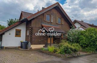 Einfamilienhaus kaufen in 89281 Altenstadt, Ruhige Lage, charmantes Einfamilienhaus in kanadischer Rot-Zeder-Bauweise mit großem Garten