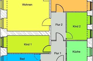 Wohnung mieten in 01796 Pirna, Perfekte Familienwohnung im charmanten Schloss Zehista!