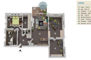 Wohnung mieten in 38108 Braunschweig, Domizil Küsterhof 3 Zimmer 95 m2, ein besonderes zu Hause