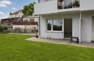 Wohnung kaufen in Kriegshaber Str. 44, 86156 Augsburg, Leerstehendes modernes Apartment mit Garten, EBK, Terrasse & Blick ins Grüne