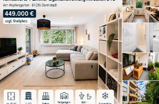 Wohnung kaufen in 64295 Darmstadt, Darmstadt - Darmstadt 4-Zimmer-Eigentumswohnung mit Balkon, Klima & TG