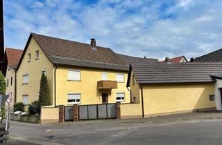 Einfamilienhaus kaufen in 97453 Schonungen, Schonungen - Marktsteinach - Einfamilienhaus mit Nebengebäuden