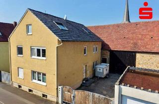 Haus kaufen in 97499 Donnersdorf, Donnersdorf - Interessante Kombi-Immobilie: Eigennutzung & Altersvorsorge!