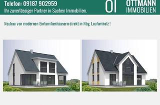 Einfamilienhaus kaufen in 90482 Nürnberg, Nürnberg - NEUBAU von zwei modernen Einfamilienhäusern direkt in Laufamholz