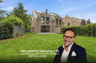 Doppelhaushälfte kaufen in 28355 Bremen, Bremen / Oberneuland - Provisionsfrei! Exklusive Neubau Doppelhaushälfte mit großzügigem Garten