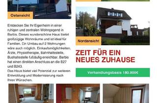 Einfamilienhaus kaufen in 37431 Bad Lauterberg, Bad Lauterberg im Harz - Einfamilienhaus in Bad Lauterberg Barbis