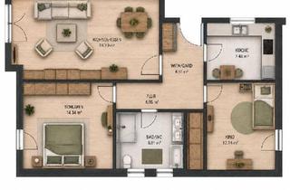 Wohnung kaufen in 85049 Ingolstadt, Ingolstadt - Kapitalanlage mit Garten - vermietete 3-Zimmer-Erdgeschosswohnung