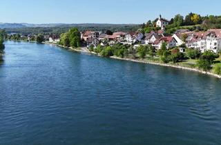 Wohnung kaufen in 79790 Küssaberg, Rarität: Traumwohnung am Rhein mit Blick in die Schweiz