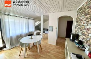 Wohnung kaufen in 76287 Rheinstetten, Als EIGENNUTZUNG oder KAPITALANLAGE in BEVORZUGTER WOHNLAGE: 3 Zimmer DG-Wohnung mit Balkon, Keller