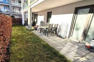 Wohnung kaufen in 85521 Ottobrunn, Stilvolles Wohnen in luxuriöser 3-Zi.- Wohnung mit sonnigem ruhigen Südgarten, ca. 87 m² Wfl.