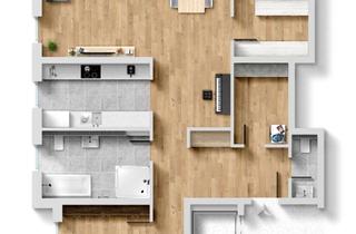 Wohnung kaufen in 63739 Aschaffenburg, Moderne Obergeschoss Wohnung am Godelsberg - PROVISIONSFREI