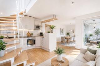 Wohnung kaufen in 71229 Leonberg, Helle Maisonettewonung schick & modern mit ++Panorama-Terrasse++Tiefgarage++