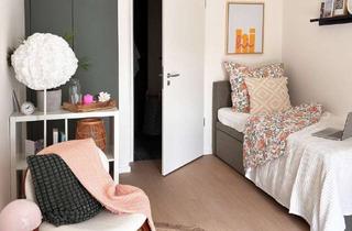 Wohnung mieten in Haunstetter Straße 232, 86179 Haunstetten, Möbliertes Neubau-Apartment mit sonniger Terrasse für Studenten/Azubis - direkt an der Uni Augsburg!