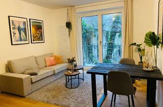 Wohnung mieten in 40545 Oberkassel, D-Oberkassel! Kernsanierte Möblierte Wohnung mit 2 Balkonen zum ruhigen Garten