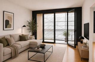 Wohnung mieten in Gunta-Stölzel-Str., 74076 Heilbronn, Neubau! Erstbezug! Kompakte 3-Zimmer-Wohnung (K8-16) mit sonniger Loggia im "Neckarbogen"