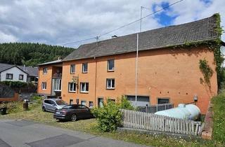 Gewerbeimmobilie kaufen in 54570 Wallenborn, Bed & Breakfast (ehemalige Gaststätte) mit 4 Gästezimmern, großem Saal, Terrasse und 3 Garagen
