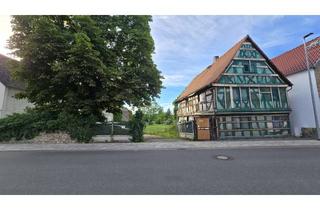 Haus kaufen in Rheinstraße 82, 64584 Biebesheim, Denkmalgeschützes Fachwerkhaus mit großen Grundstück