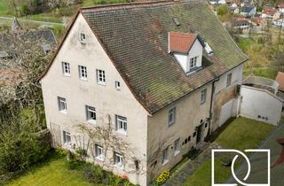 Haus kaufen in 95473 Creußen, Historisches Schmuckstück! Wohnhaus in zentraler Innenstadtlage mit denkmalgeschütztem Fabrikgebäude