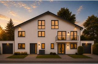 Doppelhaushälfte kaufen in 85630 Grasbrunn, moderne Doppelhaushälfte - Neubau in Grasbrunn - idyllisch und stadtnah