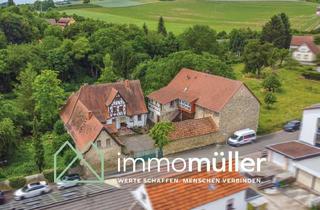 Haus kaufen in 67308 Zellertal, Seltene Gelegenheit: Kernsaniertes, historisches Ensemble mit großem Grundstück in Harxheim