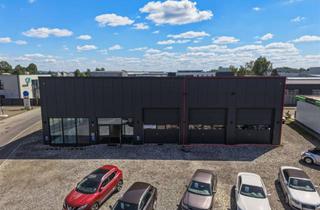 Gewerbeimmobilie mieten in 89155 Erbach, Vielseitig nutzbare Gewerbehalle mit vier Rolltoren und ebenerdiger Zufahrt