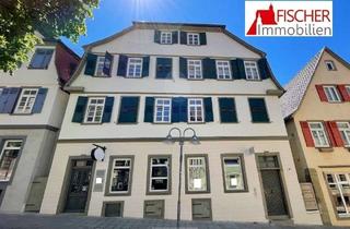 Gewerbeimmobilie mieten in 71665 Vaihingen an der Enz, Sofort frei! Gewerbevermietung in 1 A Lage...im historischen Fachwerkhaus in der Altstadt!